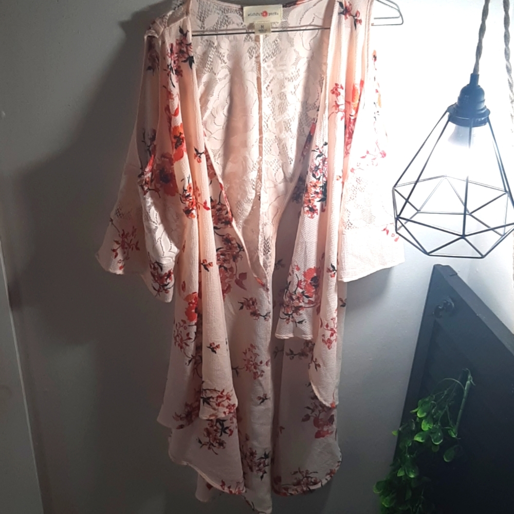Floral cardigan